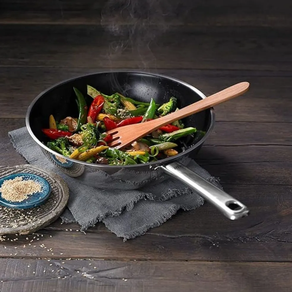 Wok cerámico con exterior acero inoxidable Wuhan Silit WMF