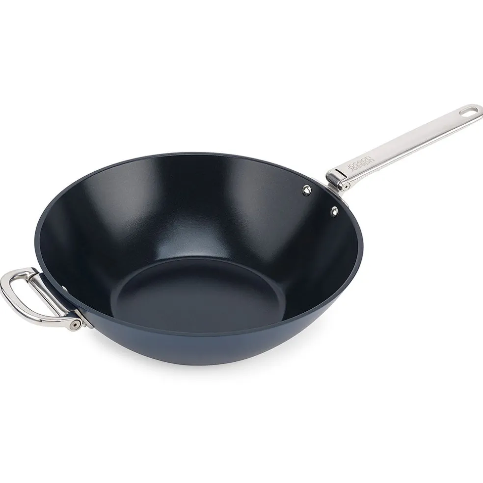 Wok cerámico con mango plegable Space Joseph Joseph