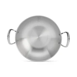 Wok con asas de acero inoxidable Affinity De Buyer