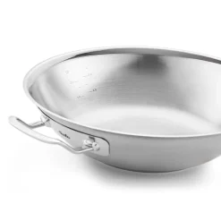 Wok con tapa de acero inoxidable Original-Profi Collection® Fissler