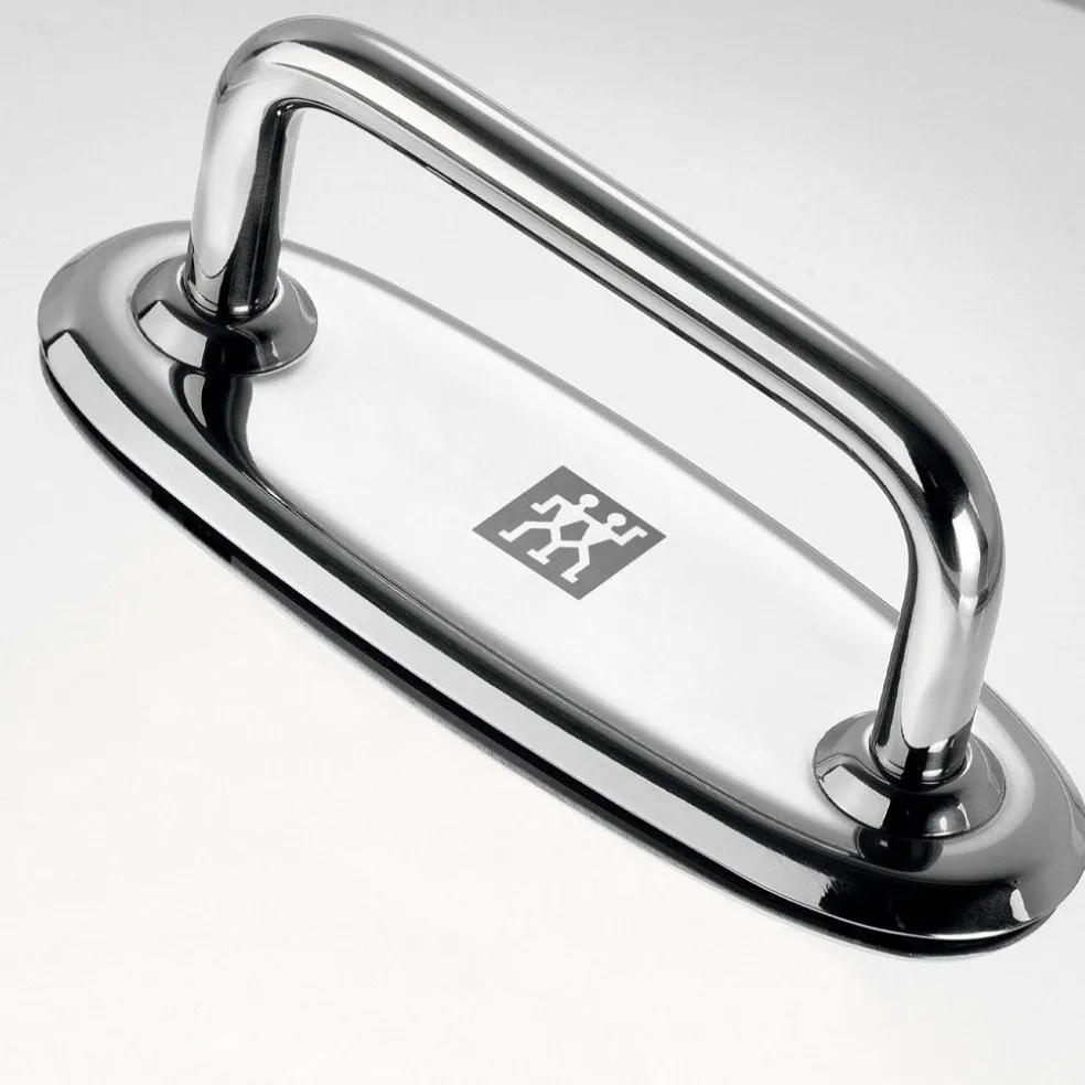 Wok de acero inoxidable con tapa y rejilla Zwilling Plus