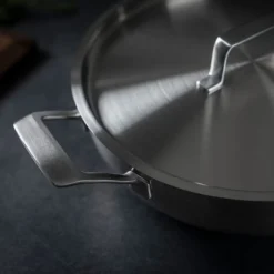 Wok de acero inoxidable multicapa FivePly Kuhn Rikon