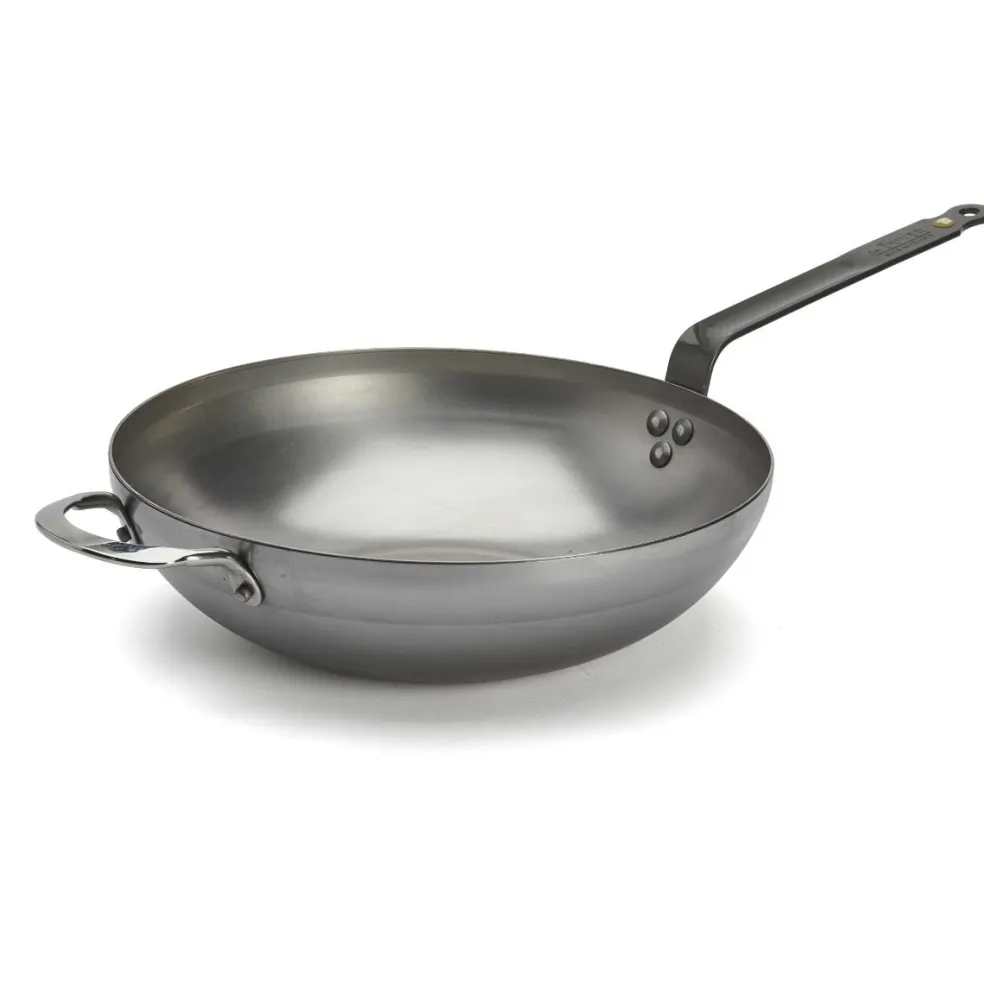 Wok de hierro mineral B De Buyer