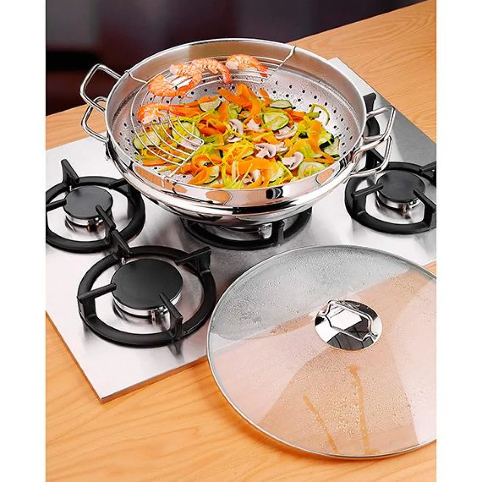Wok 4 piezas Macao de WMF